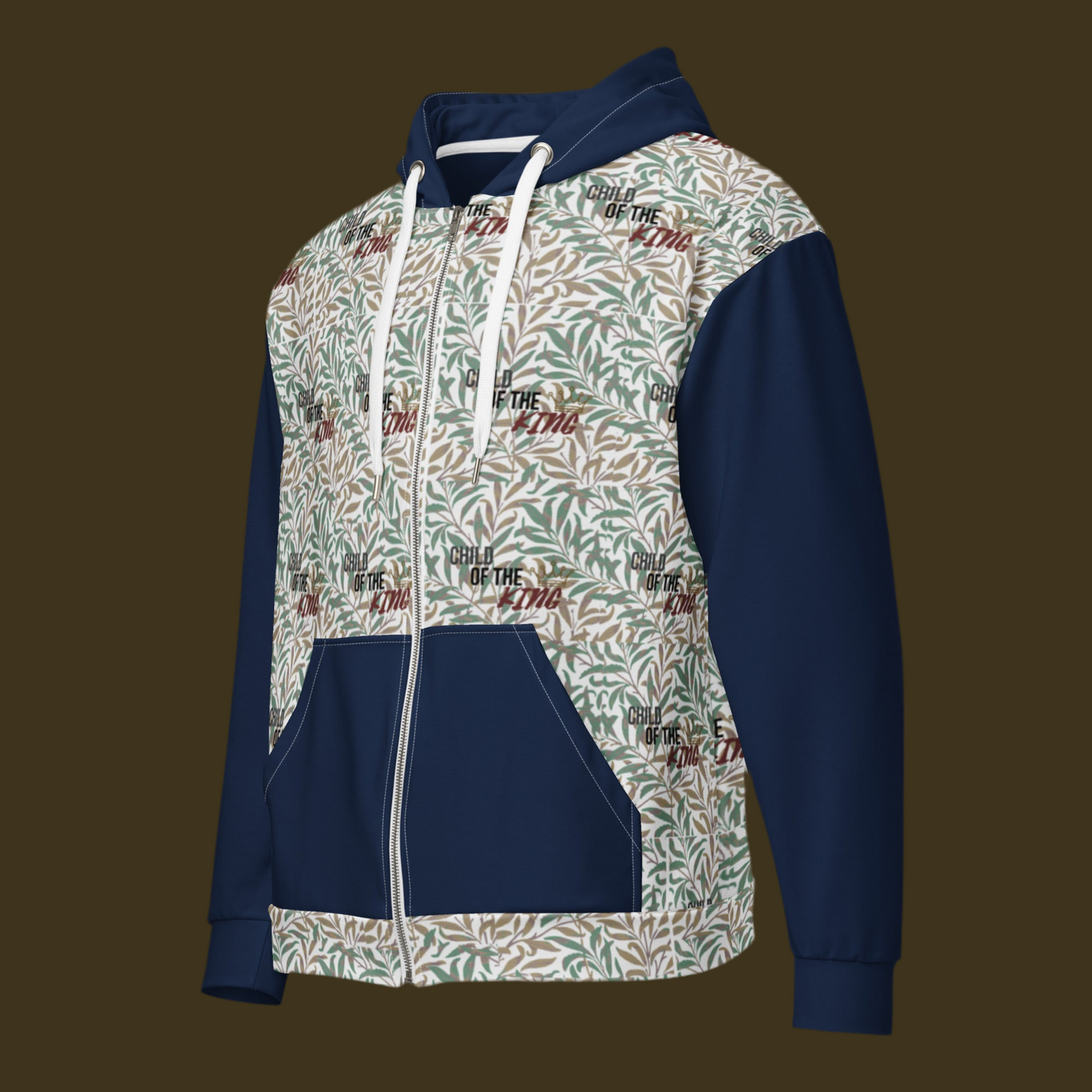 Reborn™ Child of the King Unisex zip hoodie
