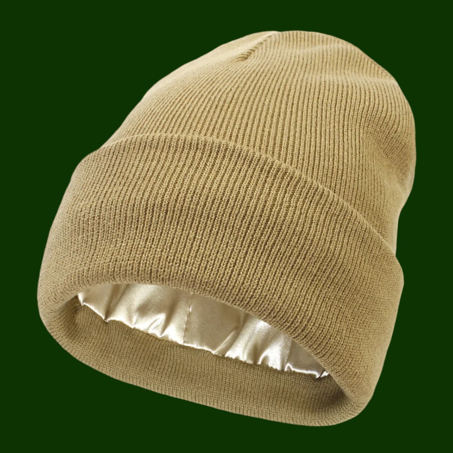 Satin Lined Anti Static Warm Wool Hat