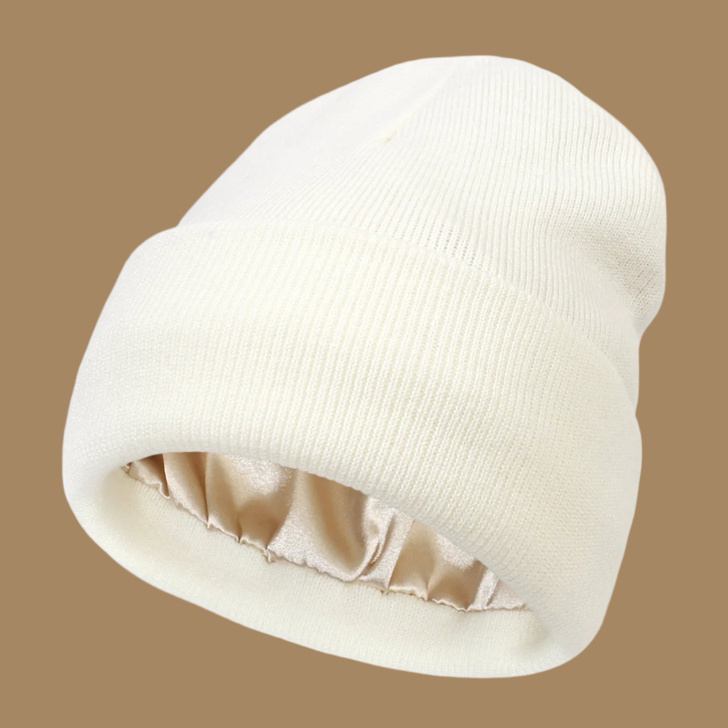 Satin Lined Anti Static Warm Wool Hat