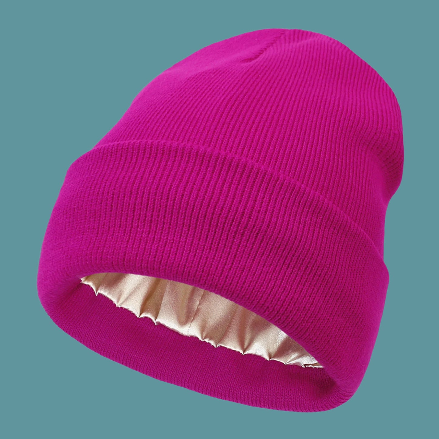 Satin Lined Anti Static Warm Wool Hat